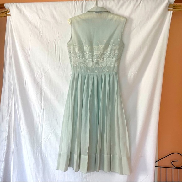 Vintage Jeanne D’Arc Fit and Flare Embroidered Dress - Picture 9 of 14